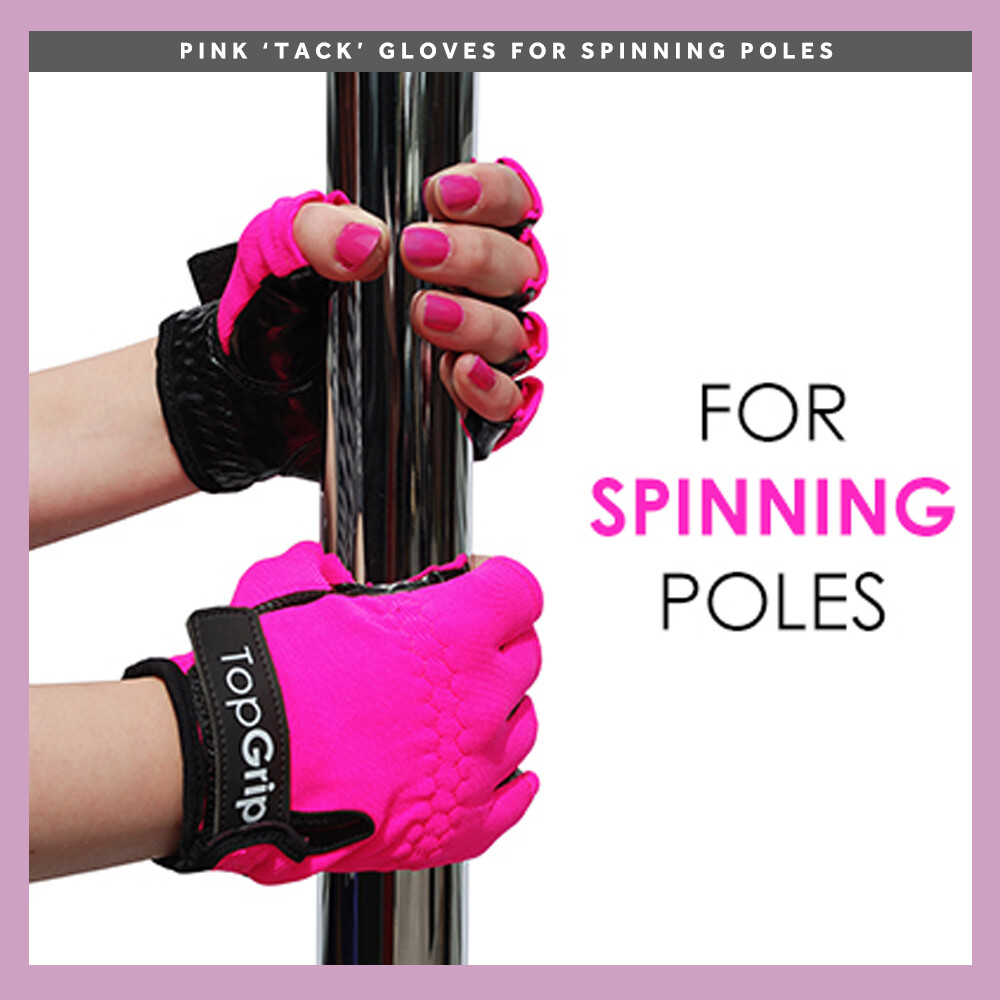 TOPGRIP GLOVES TACK POLE DANCING GLOVES GRIP X FITNESS MIGHTY STATIC