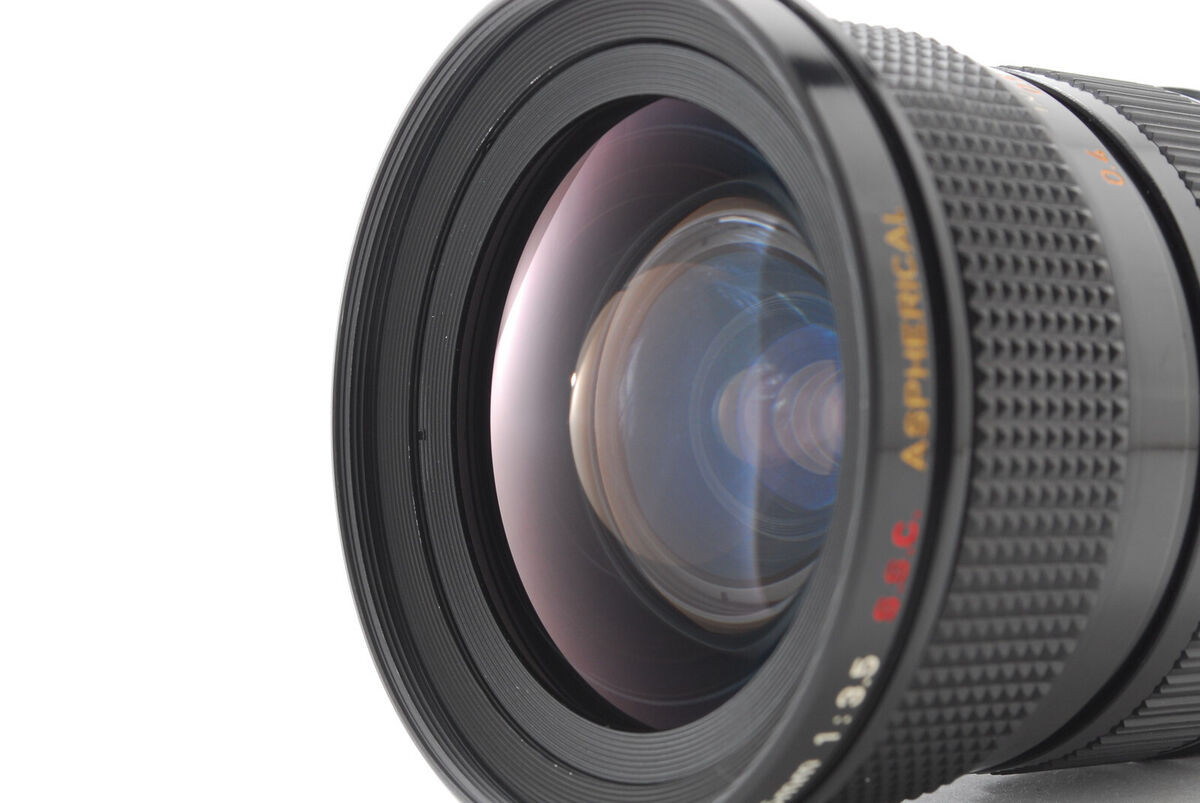 EXC+5】Canon FD 24-35mm f/3.5 S.S.C SSC ASPHERICAL Zoom Lens EXC+5】Canon FD 24-35mm f/3.5 S.S.C SSC ASPHERICAL Zoom Lens