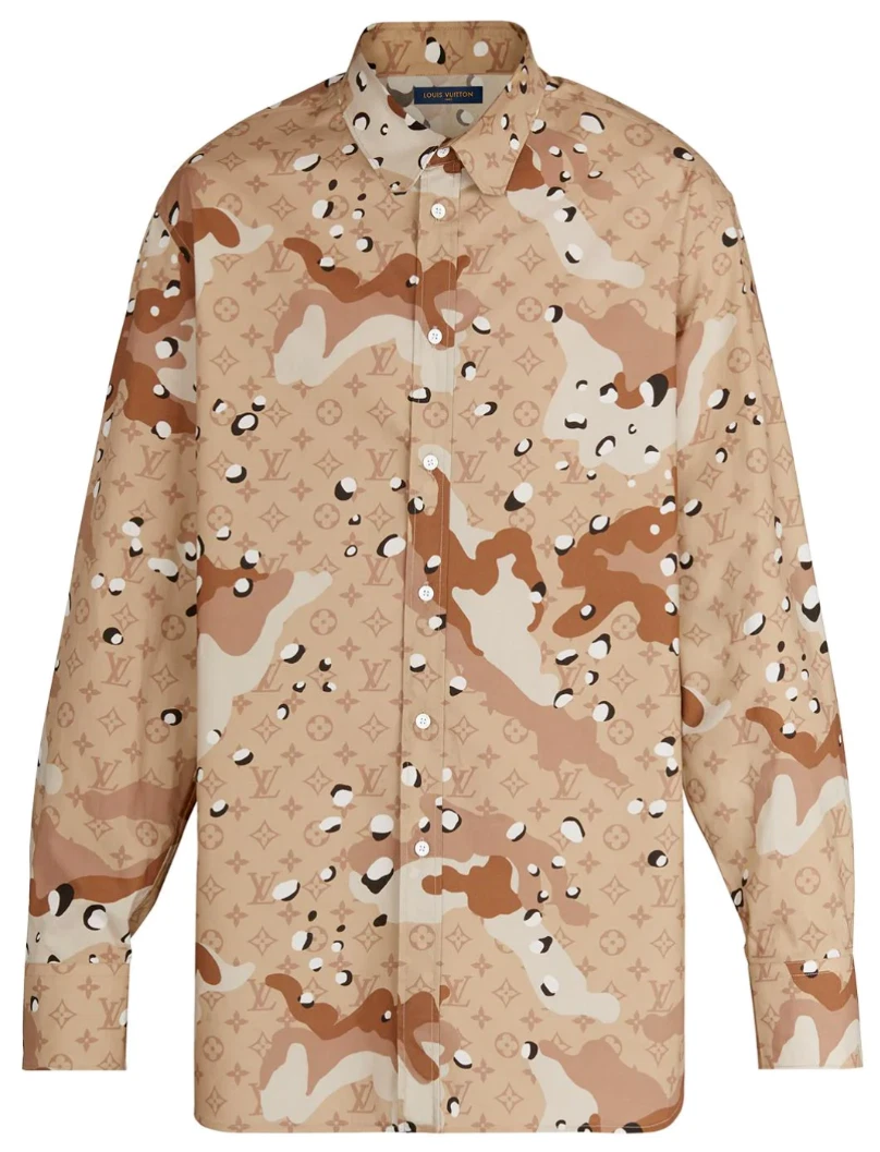 LOUIS VUITTON MEN'S CAMO MONOGRAM FALL 2020 FASHION COLLECTION