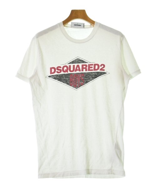 DSQUARED T-shirt/Cut & Sewn White L 2200482269447 | eBay