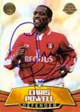 Chris Powell - Charlton - Signed Trading Card - COA - (20431)