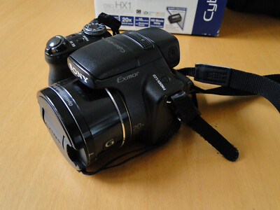 Sony Cyber-shot H DSC-HX1 9.0MP Digitalkamera - Schwarz