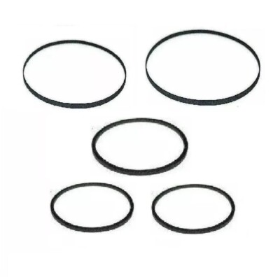 CD & Cassette Mechanism Complete Belt Kit (5x Belts) For Sony Mini HiFi System