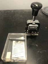 Cosco Bates Style Automatic Numbering th Machine. 