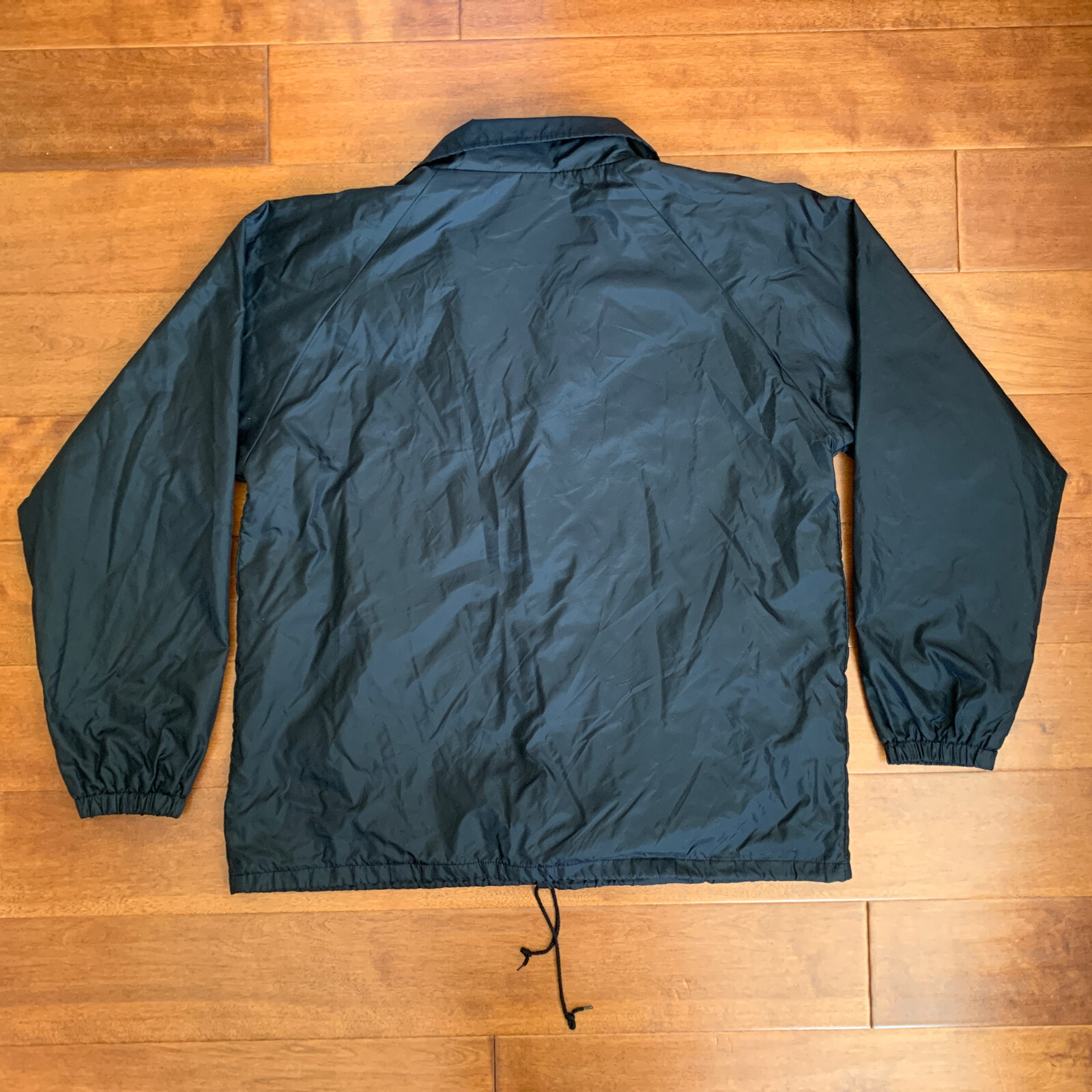 Vintage 90s AUBURN Sportswear Black Jacket Large Long Sleeve Button 201A eBay