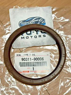 Genuine Toyota OEM Rear Main Seal - Fits 2JZ-GE & 2JZ-GTE Supra MKIV JZA80 Engines
