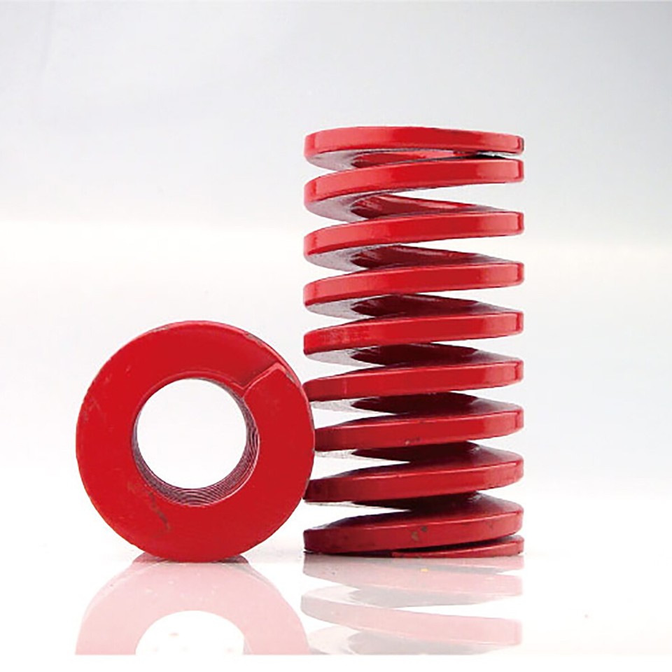 Heavy Load Duty Compression Die Spring Red Medium Load OD 8-50mm Length ...