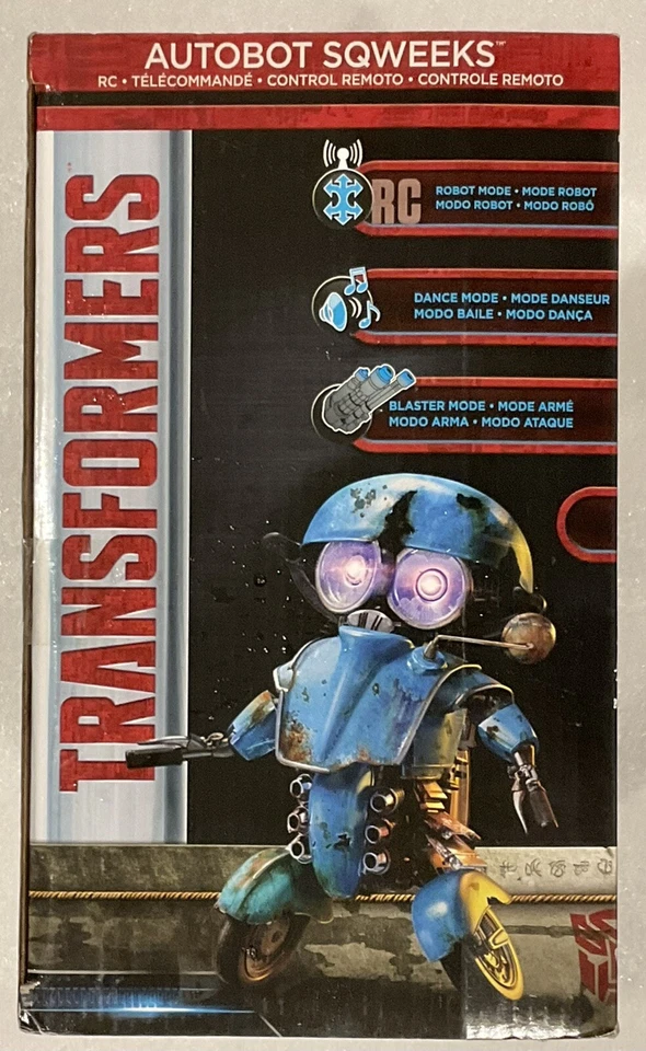 HASBRO TRANSFORMER AUTOBOT SQWEEKS RC -DANCE MODE- BLASTER MODE SEALED - Image 3 of 3