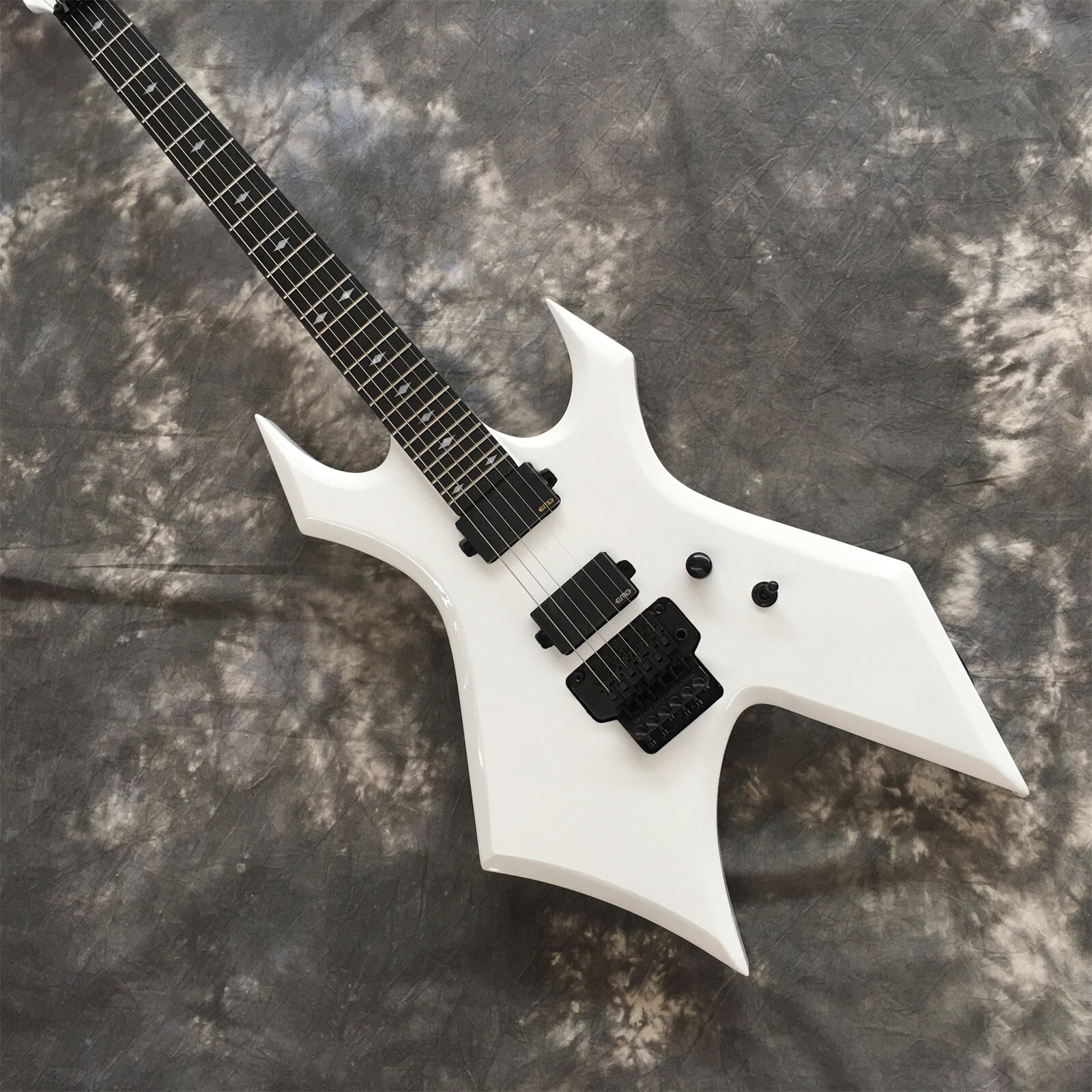 White Warlock Extreme Electric Guitar SolidBody Basswood Body Rosewood Fretboard