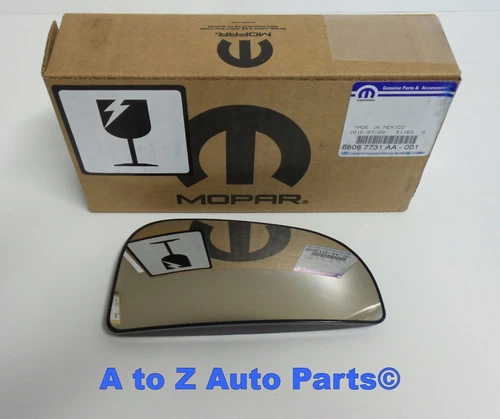 NEW 2010-2018 Dodge Ram 1500, 2500, 3500 DRIVER SIDE Tow Mirror GLASS, OEM