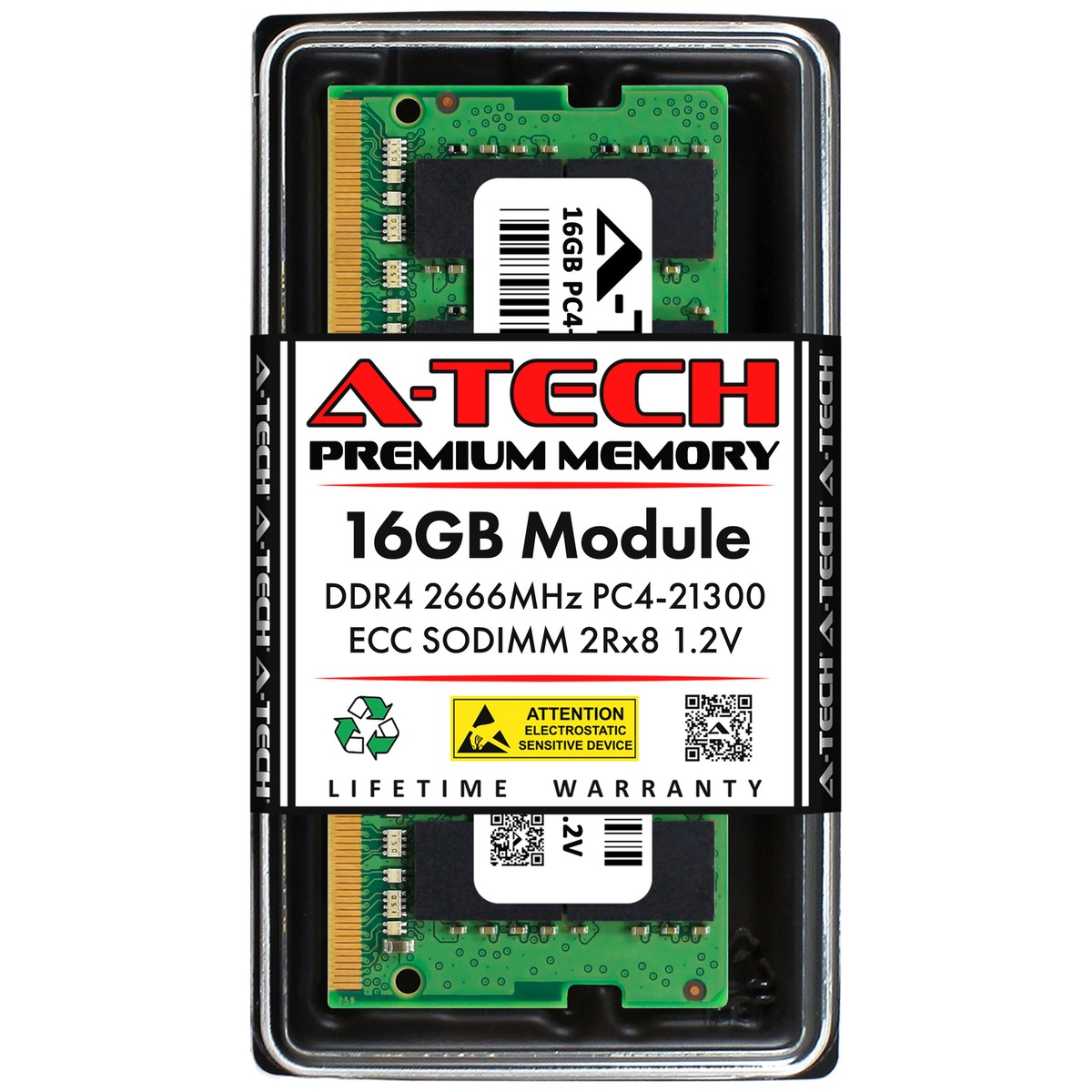 16GB PC4-21300 ECC SODIMM (Replacement for Samsung M474A2K43BB1