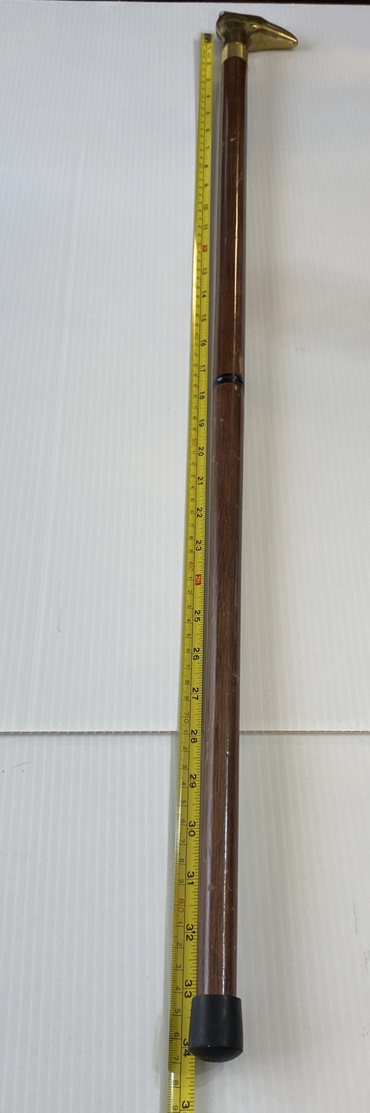 Vintage Eagle Head Solid Brass Handle Walking Can… - image 17