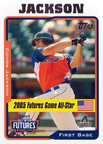 2005 Topps Update #214 Conor Jackson Arizona Diamondbacks - 第 1/1 張圖片