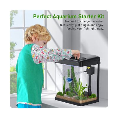 Betta Fish Tank With Filter QIANG 10 Gallon Fish Tank Smart