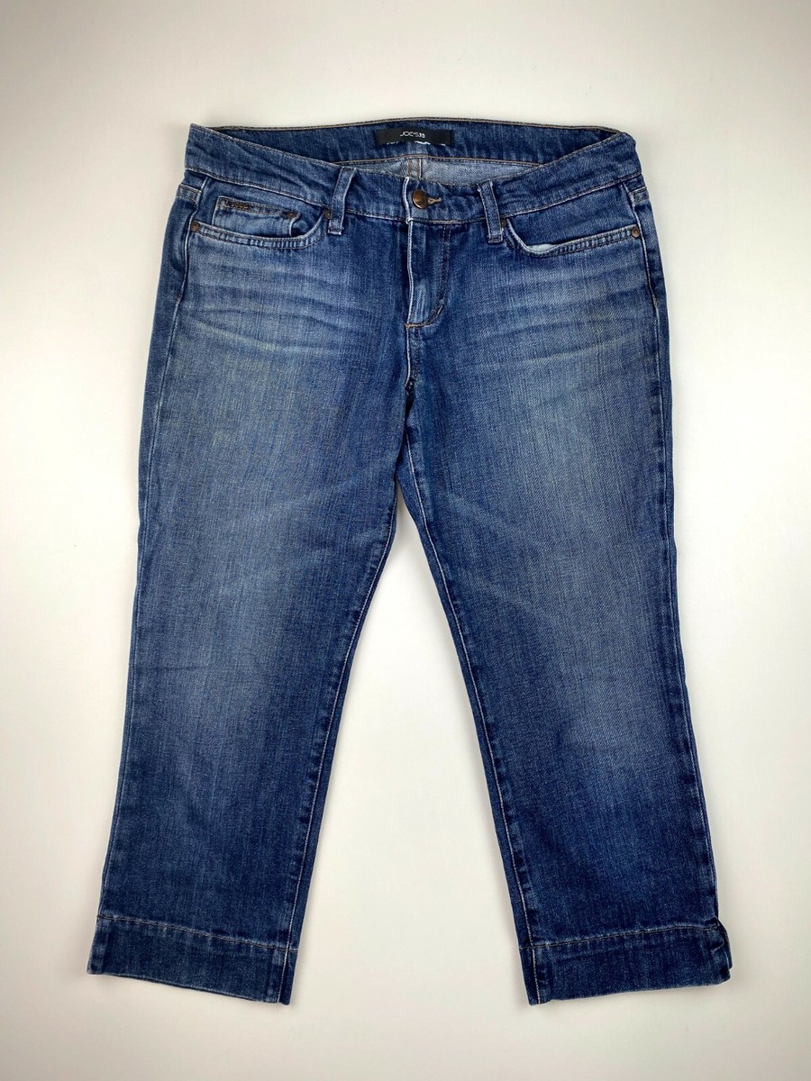 Jean Capri Joe's Jeans - Coupe Bootcut Avec Fentes - Taille 29 - Occasion Très Bon état (EUC)