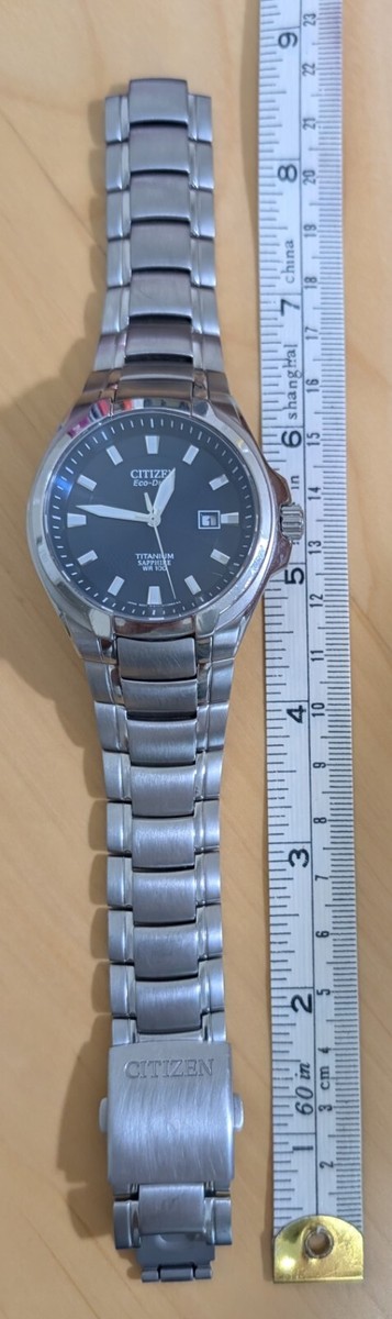 Citizen Eco-Drive Paradigm Blue Men's Watch, Super Titanium