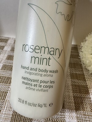 Aveda Rosemary Mint Hand & Body Wash - Salon Size 33.8 Oz. / 1 L