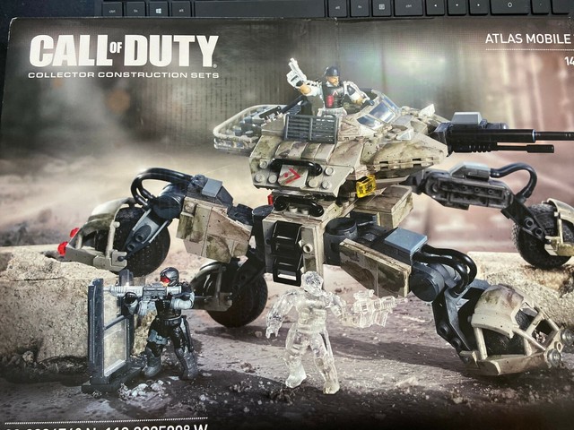 Call of Duty Atlas Mobile Turret Mega Blocks Collector Series NEVER OPEN IN BOX for sale online