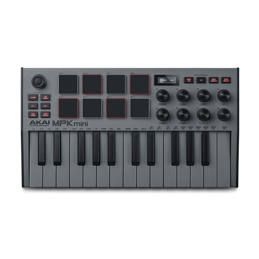 AKAI MPK MINI 3 GREY TASTIERE CONTROLLER