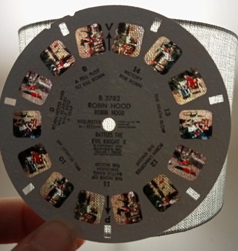 gaf View-Master ROBIN HOOD Stereo Bilder, Geldbörse & Booklet - Bild 11 von 12