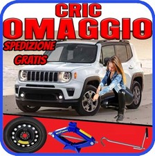 Ruotino Di Scorta 5Fori Misura Ruota Da 17 Per Jeep Renegade Con Kit Cric Crick