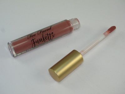 Too Faced Funfetti Lip Gloss ''Mocha Freeze'' (bronze) NEW!