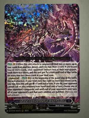 CARDFIGHT VANGUARD FATED ONE OF ZERO BLANGDMIRE (DARK STATES) DZ
