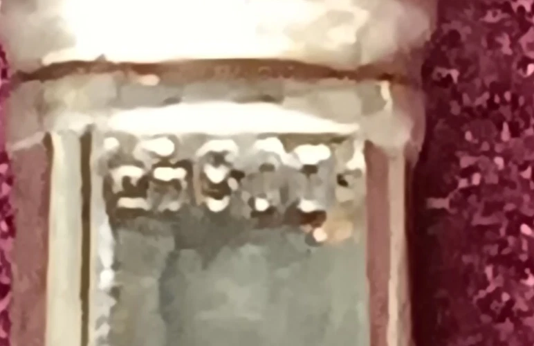 Vintage German 800 Silver HUGO SANDIG DESSERT KNIFE 6 5/8"   NO MONOGRAM - Image 4 of 4