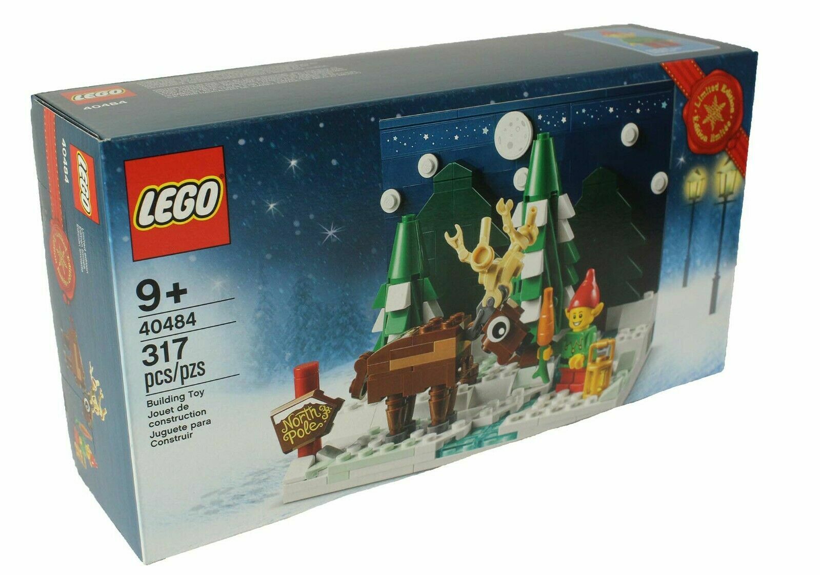 LEGO 40484 SANTA FRONT YARD LIMITED EDITION CHRISTMAS HOLIDAY SET NEW