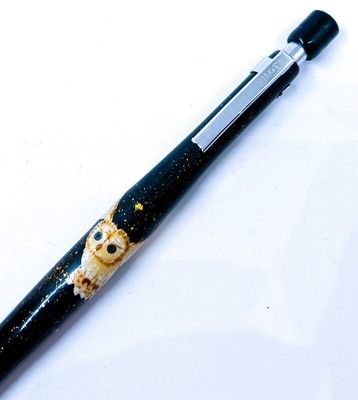 NOS Pilot S30 Hand Made Makie Urushi Owl Druckbleistift AUTOMATIC Mine