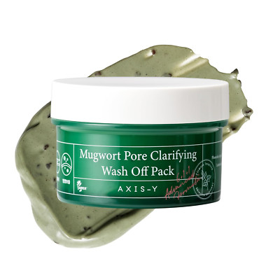 Mugwort Pore Clarifying Wash off Pack - Face Exfoliator Targets Clogged Pores, W