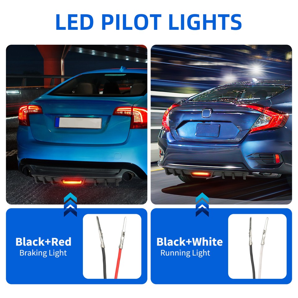 For Ford Focus ST225 MK2 Shark Fin Rear Diffuser Bumper Spoiler Lip w ...