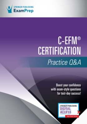 C-Efm(r) Certification Practice Q&A by Springer Publishing Company: Used
