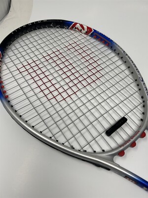 WILSON Pete Sampras Grand Slam Tennis Racket Titanium Power Bridge