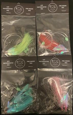 X8 Snapper Flasher Rigs Snatcher Circle Hooks- Paternoster 4/0 Rigs