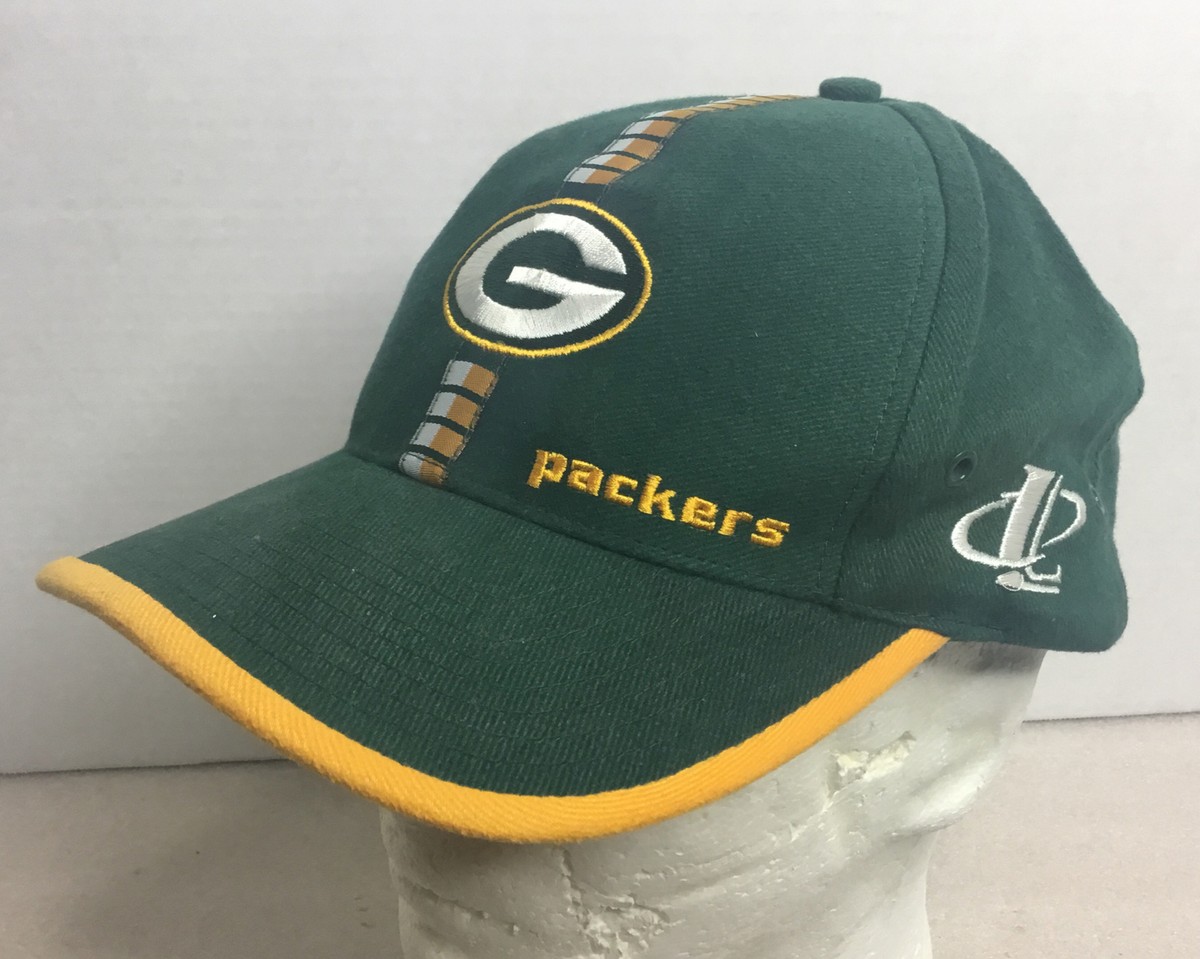 NEW vintage Y2K green Bay Packers NFL Emrbroidered snap back cap hat GREEN BAY PACKERS VINTAGE 2000 main image 3