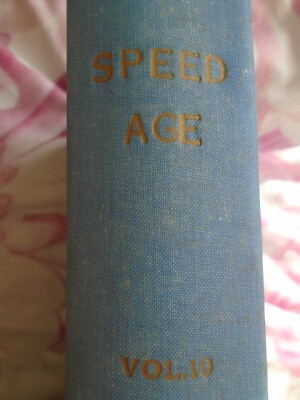 Speed Age Vol 10. Oktober 1956 - September 1957 gebundener Band 12 Ausgaben enthält Cover
