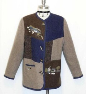 german boiled wool jacket