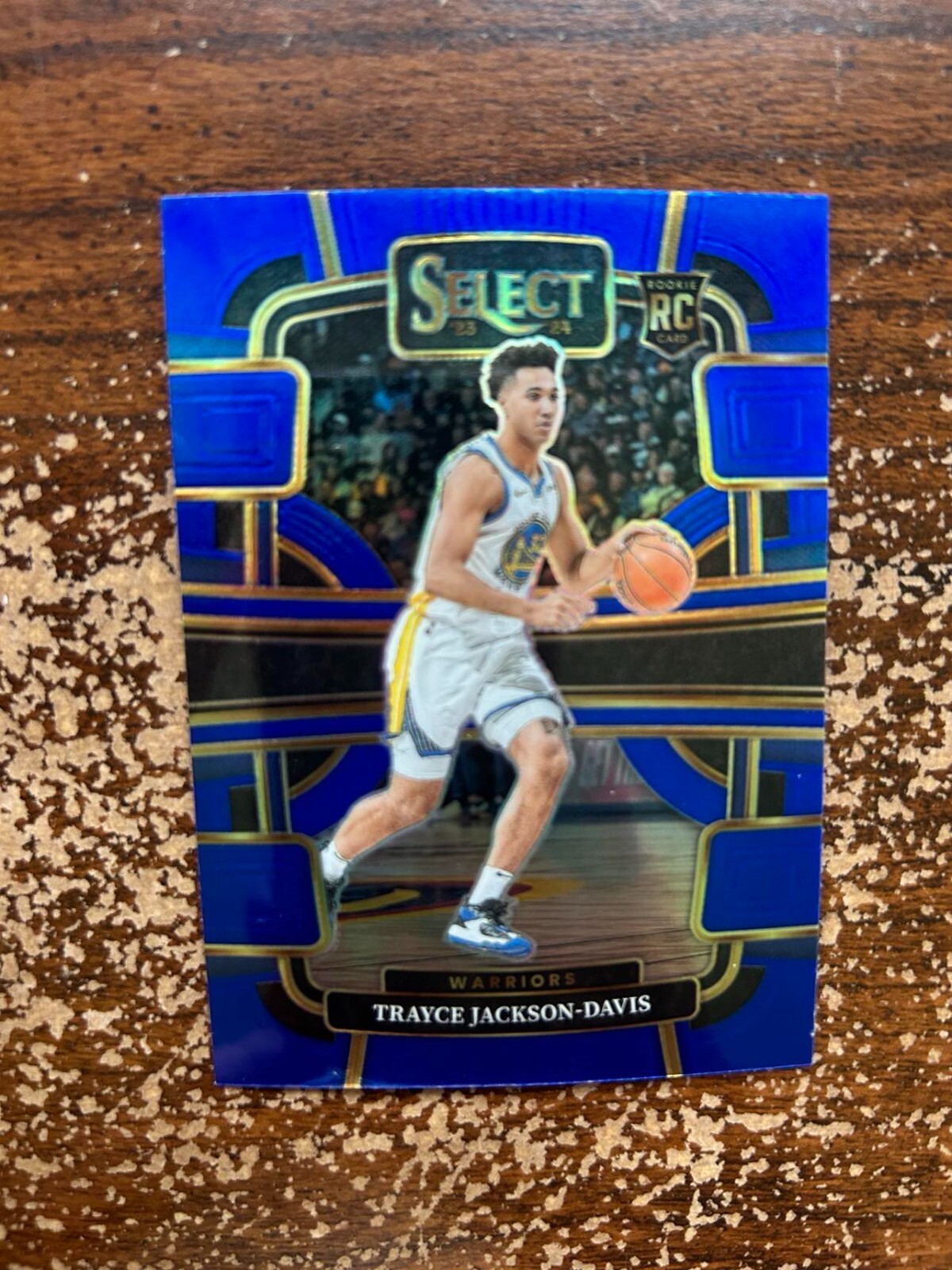 Trayce Jackson-Davis RC, Blue Prizm #84 - 2023-24 Panini Select