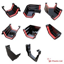 Freeflow 135mm Ogee Gutter Fittings in Black