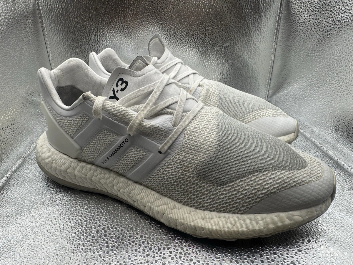 adidas Y-3 PureBoost Crystal White | eBay