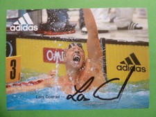 -&ouml;- Lars Conrad (Schwimmen), Autogrammkarte - Sport