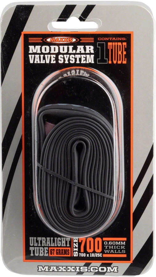 Maxxis MVS Ultralight Tube 700 x 18 25 Presta Valve eBay