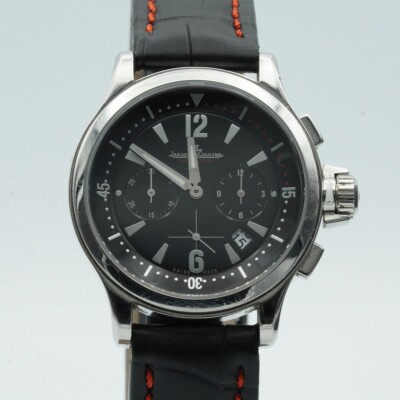 JAEGER LECOULTRE UHR STAHL MENS MASTER COMPRESSOR DIVING GMT 148.8.31 2