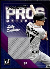 2018 Donruss #PPM-KT Kelby Tomlinson Promising Pros Materials Jersey E5