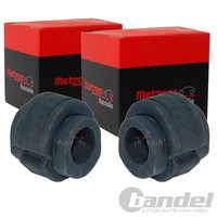 2X Metzger 27Mm Stabilager Innen Vorne Beidseitig Passend FÜR Audi A4 A6 A8 Q5