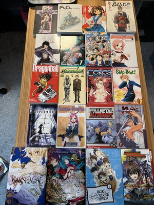 #ad #ad Manga Lot 20 Books English Death Note Dragon Ball One Piece FMA Bleach AOT AS IS $129.99