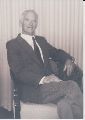 Nobelpreisträger Chemie, William S. Knowles, , orig sign Foto