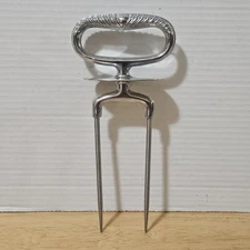 Vintage MASON CARVE-RITE MEAT FORK 901C MEAT CARVING MADE EASY Thanksgiving Meal