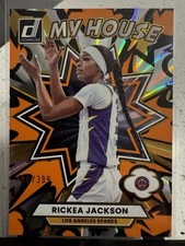 2025 Panini Donruss WNBA - My House Rickea Jackson #13 Orange Laser /399
